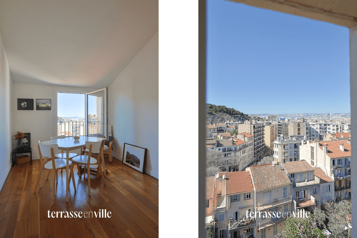 EXCLUSIVITE - VAUBAN - T4 - TERRASSE - VUE NOTRE DAME DE LA GARDE - BOX - 645 000 € - 6
