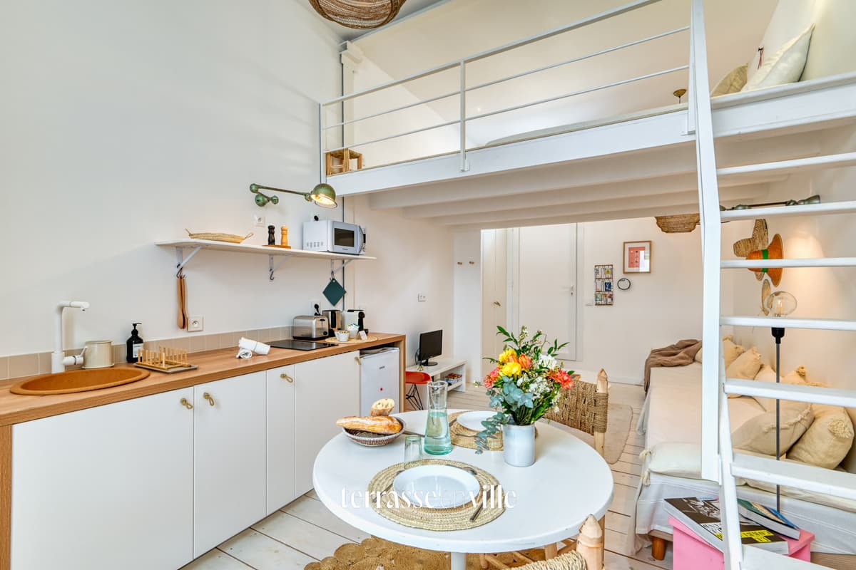 EXCLUSIVITE - ROUCAS BLANC - T2 - COURS - 258 000 € - 3