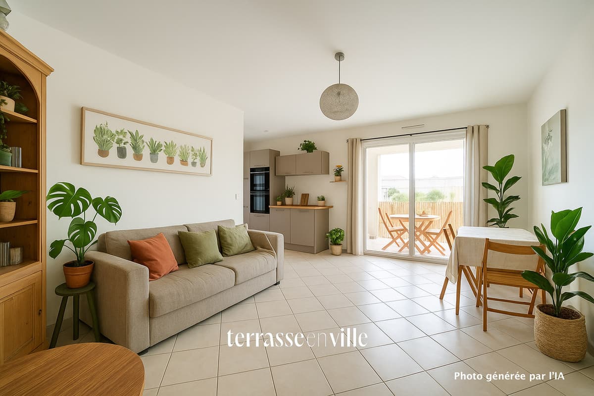 LA CIOTAT - BORD DE MER - APPARTEMENT T2 - 45 m2 - TERRASSE - 325 000 € - 4